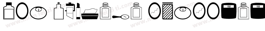 FOR HYGIENE PURPOSES字体转换